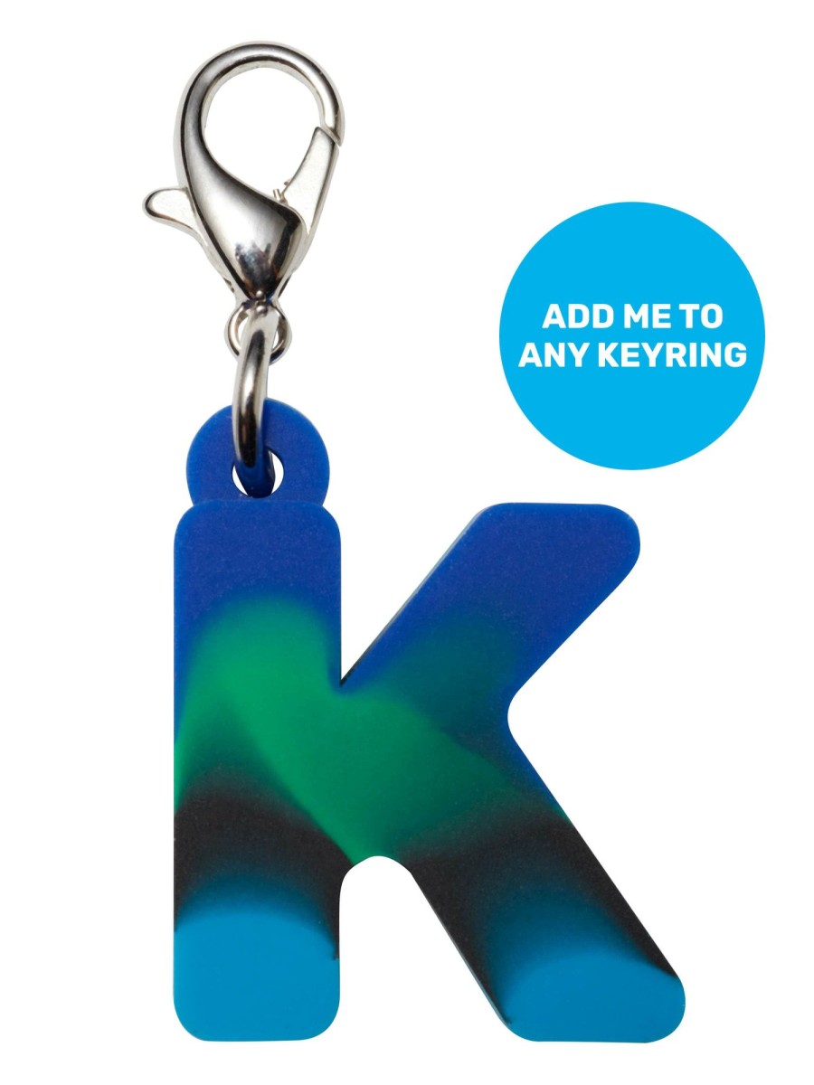 Bags Smiggle Add-On Keyrings | Blue Add-On Mini Alpha Keyring