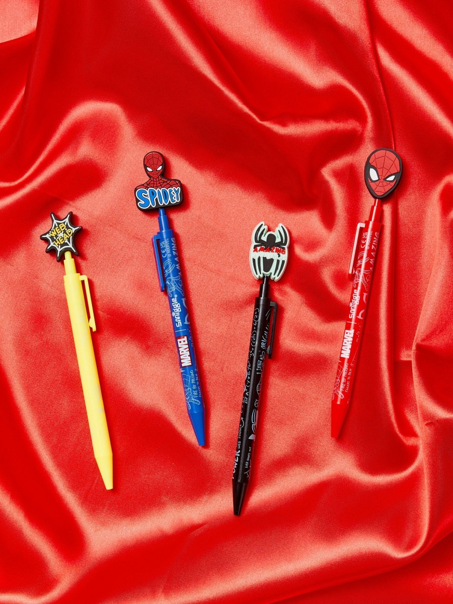 Stationery Smiggle Pens & Markers | Spider-Man Pen Pack X 4