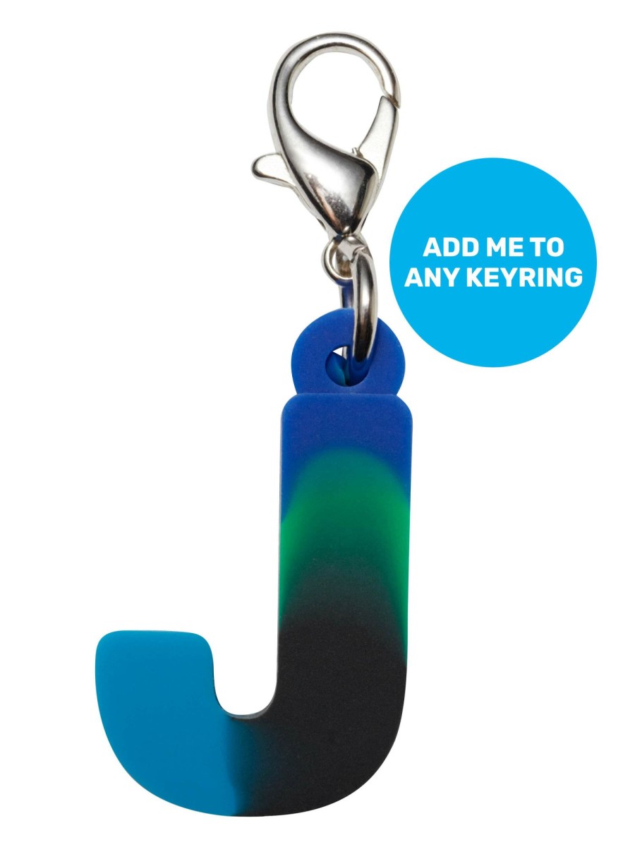 Bags Smiggle Add-On Keyrings | Blue Add-On Mini Alpha Keyring