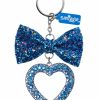 Bags Smiggle Novelty Keyrings | Gem Bow Heart Keyring