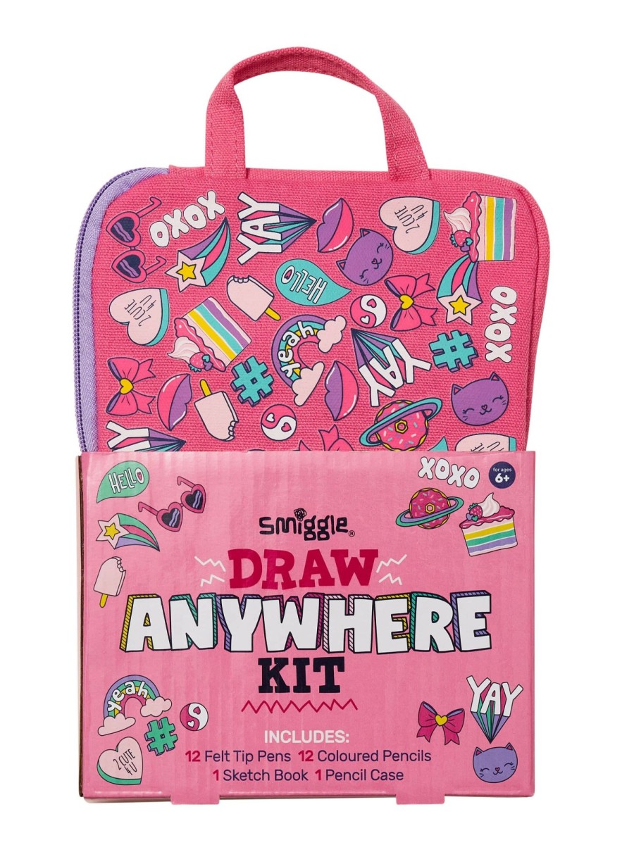 Stationery Smiggle Stationery Gift Packs | Draw Anywhere Kit