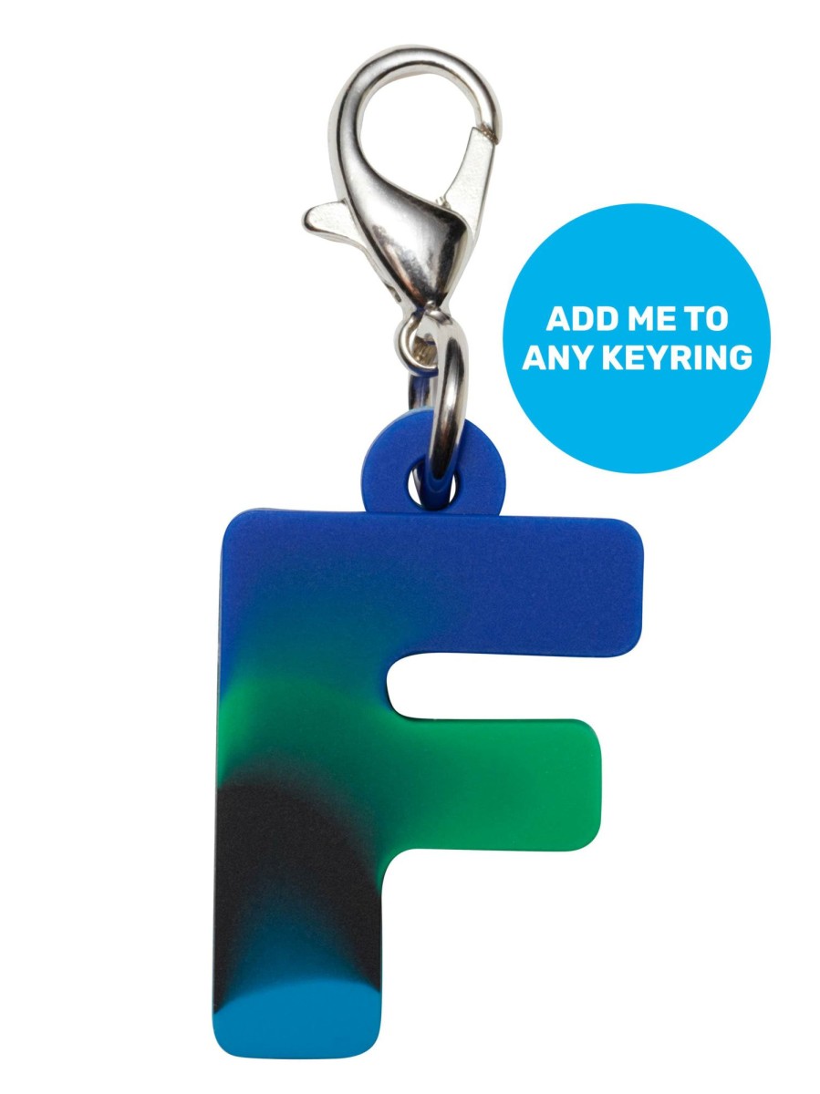 Bags Smiggle Add-On Keyrings | Blue Add-On Mini Alpha Keyring