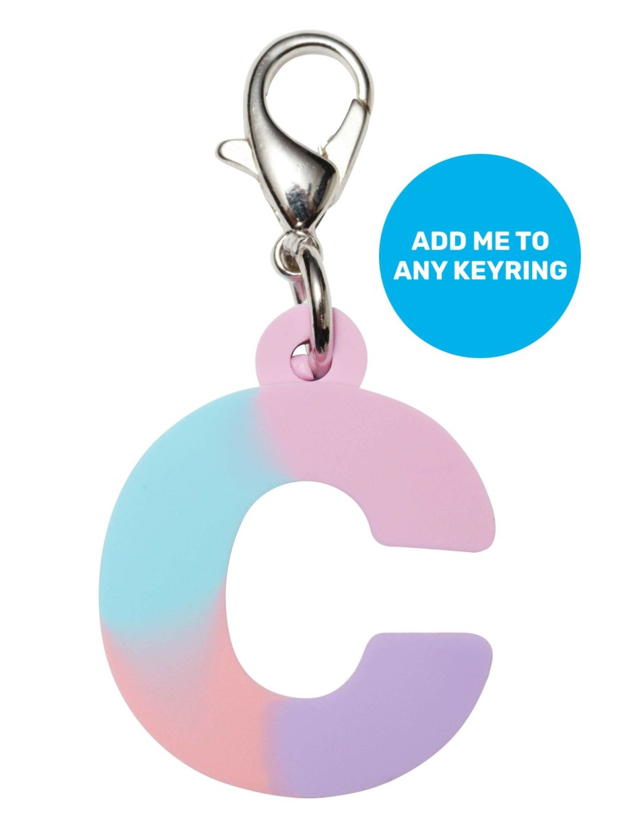 Bags Smiggle Add-On Keyrings | Pink Add-On Mini Alpha Keyring