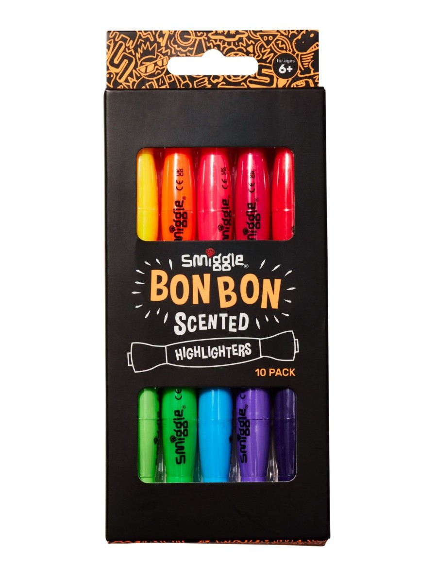 Stationery Smiggle Stationery Gift Packs | Bon Bon Scented Highlighters Pack X10