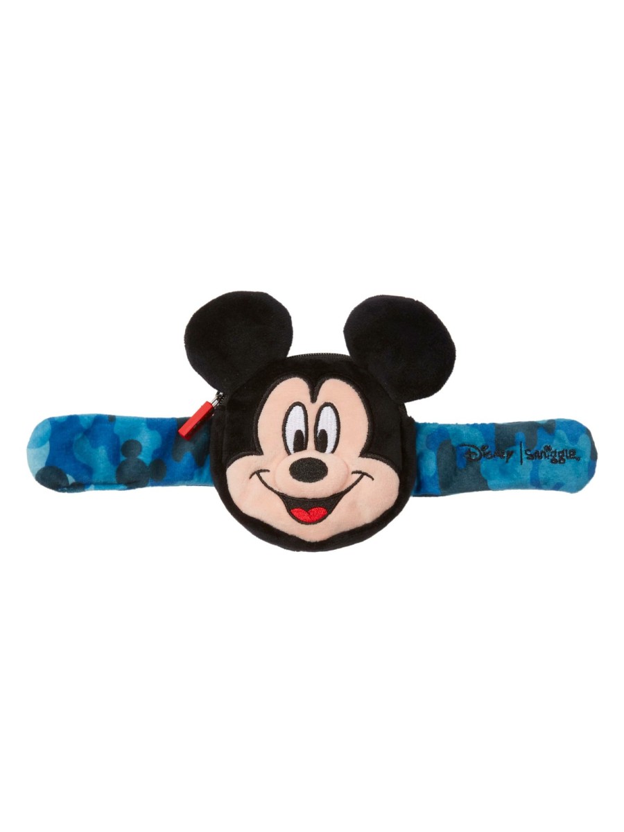 Tech & Toys Smiggle Slapbands | Mickey Mouse Plush Slapband With Coin Purse