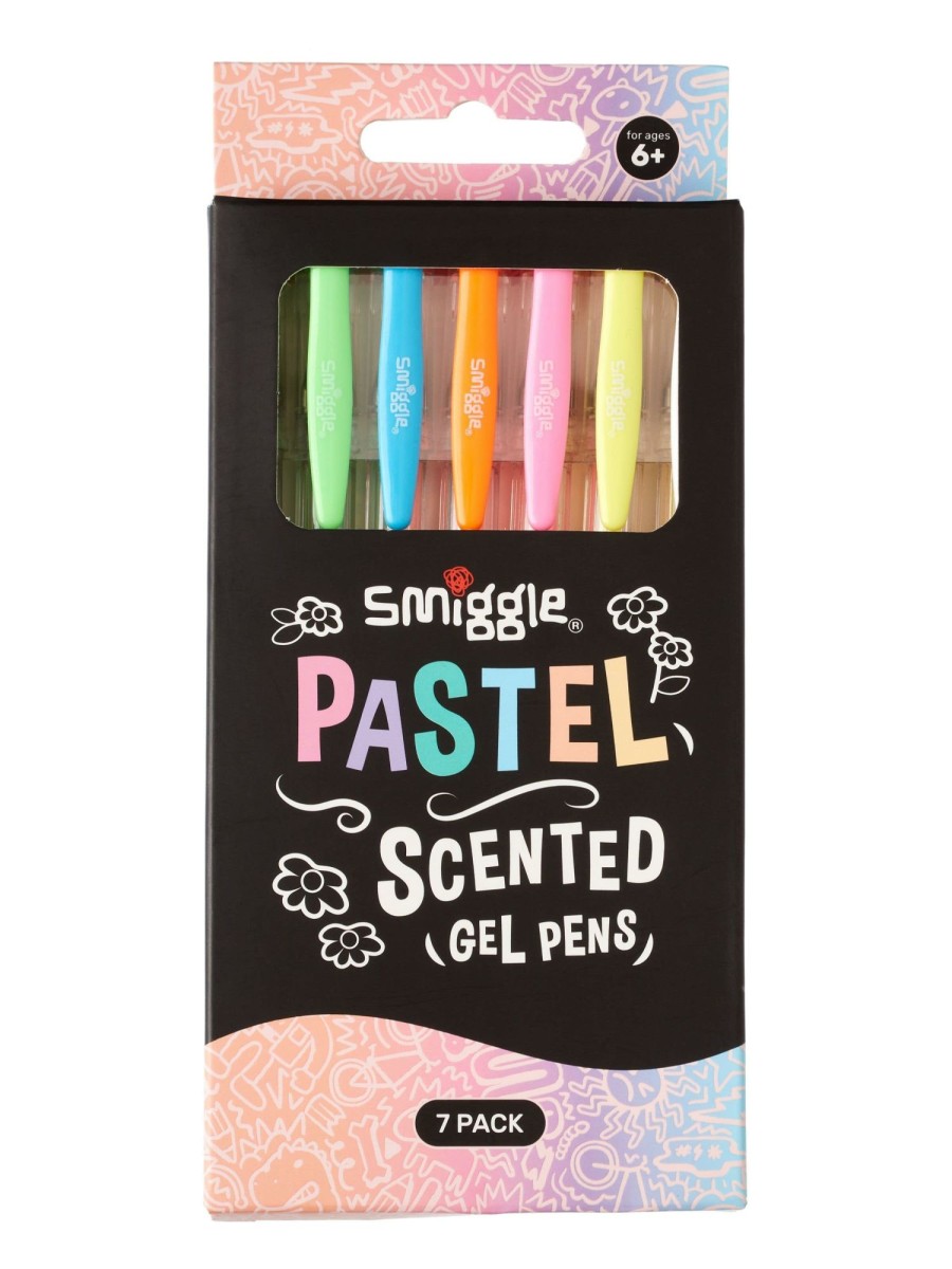 Stationery Smiggle Stationery Gift Packs | Pastel Scented Gel Pens X7