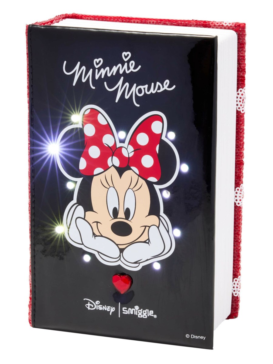 Tech & Toys Smiggle Moneybox Safes | Minnie Mouse Light Up Booksafe