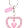 Bags Smiggle Novelty Keyrings | Heart Spin Keyring