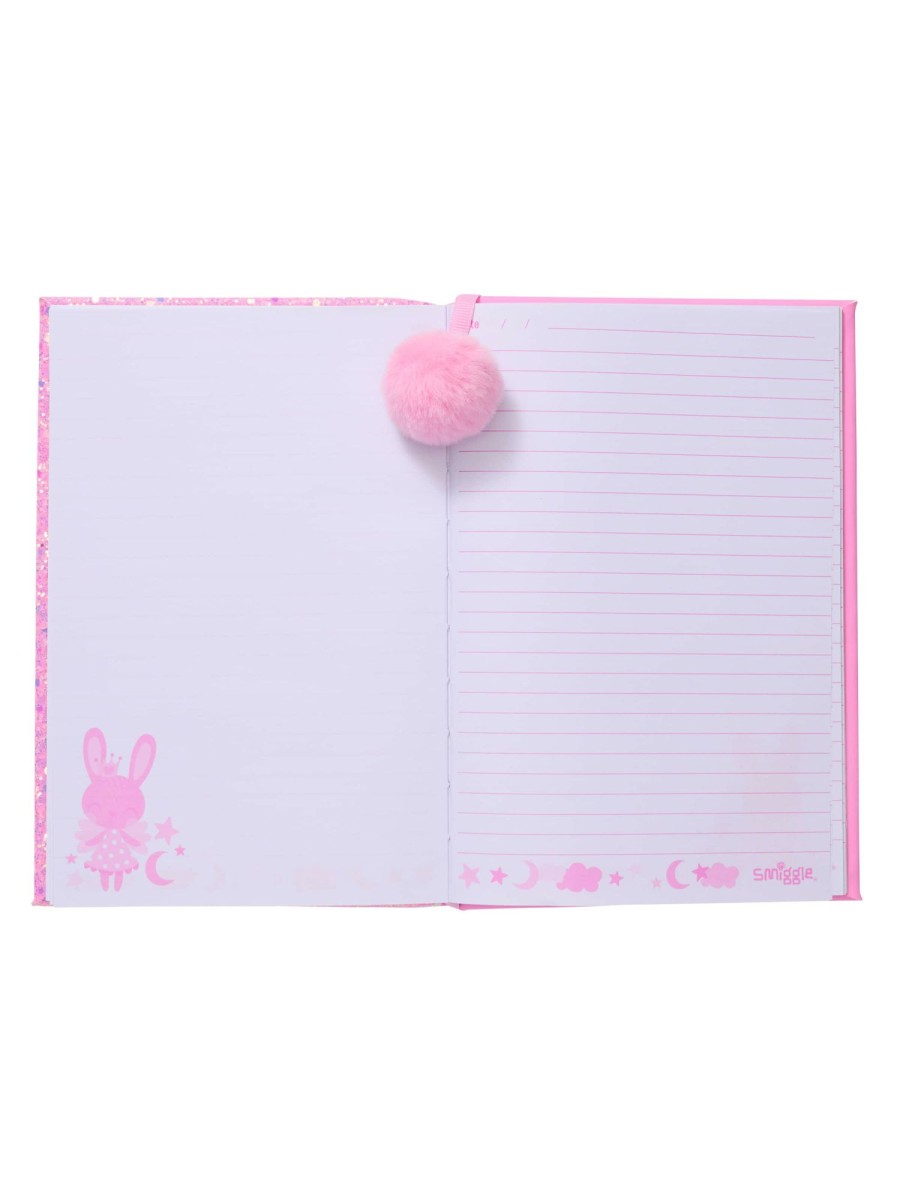 Stationery Smiggle Notebooks | Sequin Dreams Reversible A5 Notebook