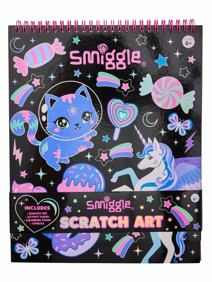 Tech & Toys Smiggle Activity Books & Diy Kits | Away Scratch Book