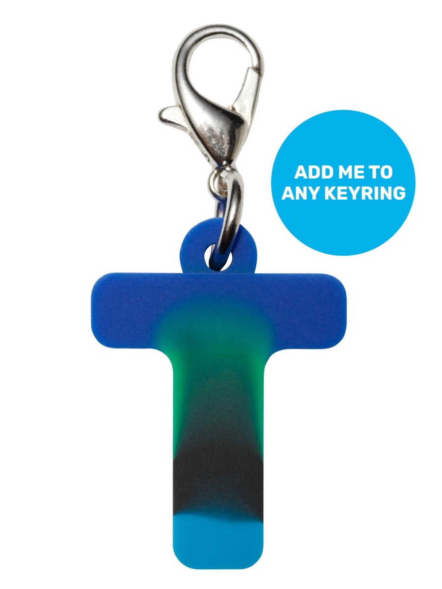 Bags Smiggle Add-On Keyrings | Blue Add-On Mini Alpha Keyring