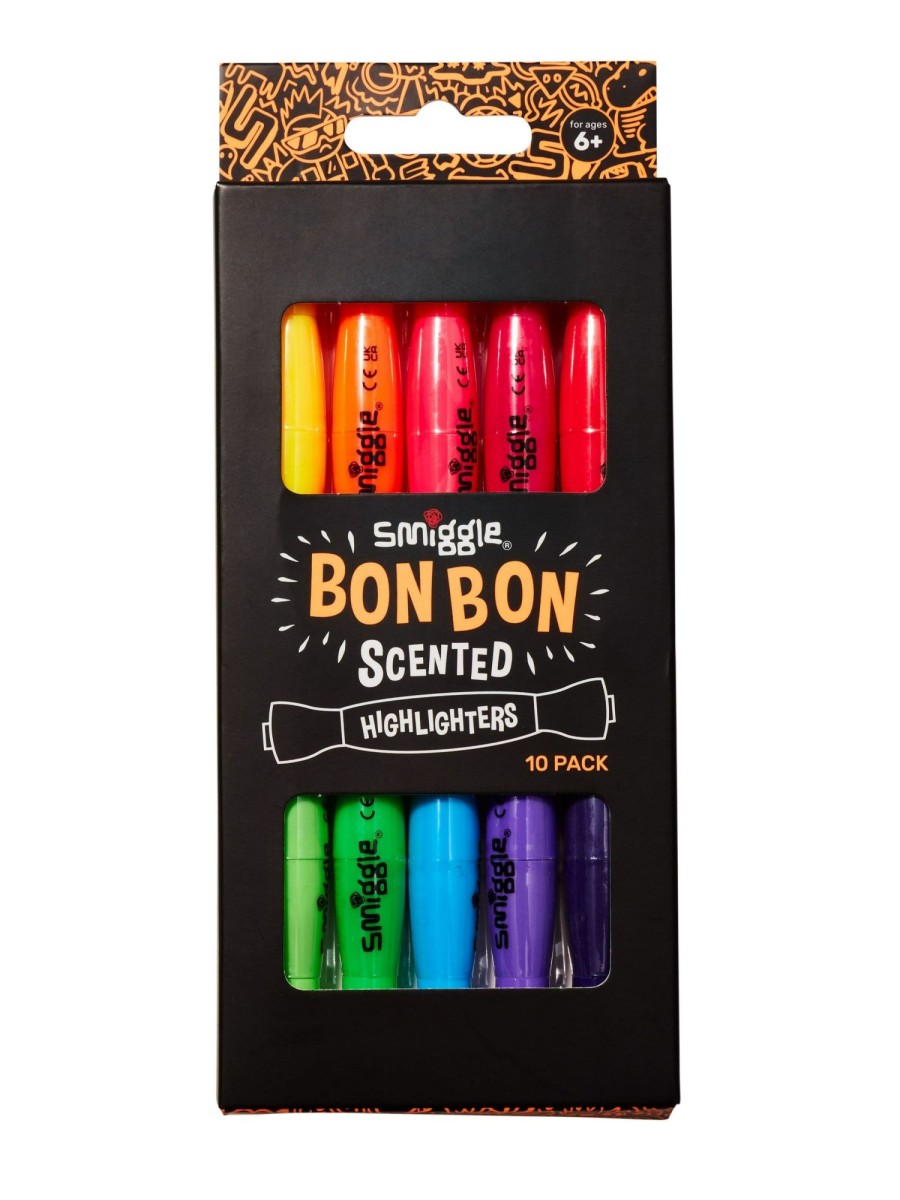 Stationery Smiggle Pens & Markers | Bon Bon Scented Highlighters Pack X10