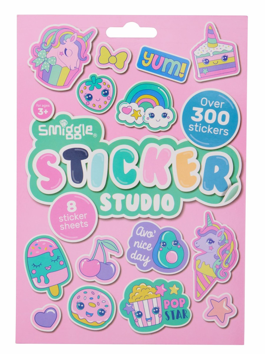 Tech & Toys Smiggle Activity Books & Diy Kits | Sticker Studio Book