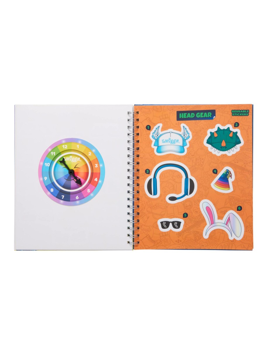 Tech & Toys Smiggle Activity Books & Diy Kits | Spin & Create Sticker Activity Book