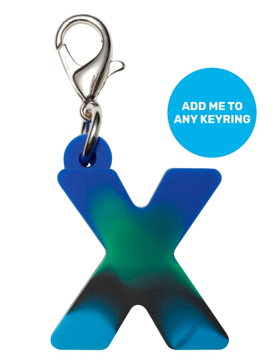 Bags Smiggle Add-On Keyrings | Blue Add-On Mini Alpha Keyring