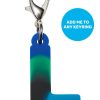 Bags Smiggle Add-On Keyrings | Blue Add-On Mini Alpha Keyring