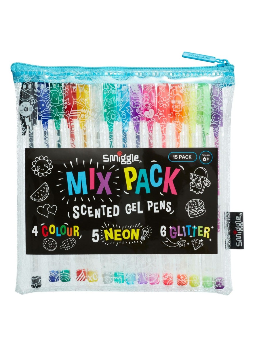 Stationery Smiggle Stationery Gift Packs | Mix Pack Scented Gel Pens X15