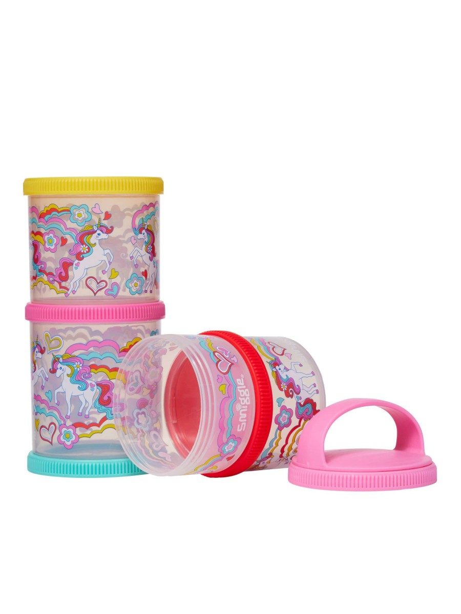 Food & Drink Smiggle Food Containers | Wild Side Large Snack & Stack Containers