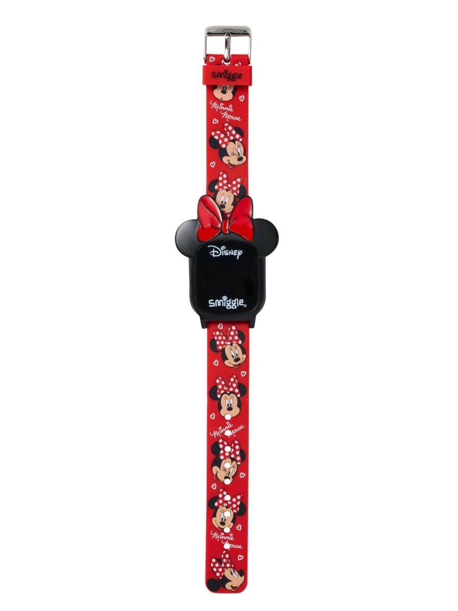 Tech & Toys Smiggle Watches | Minnie Mouse Digital Watch