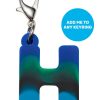 Bags Smiggle Add-On Keyrings | Blue Add-On Mini Alpha Keyring