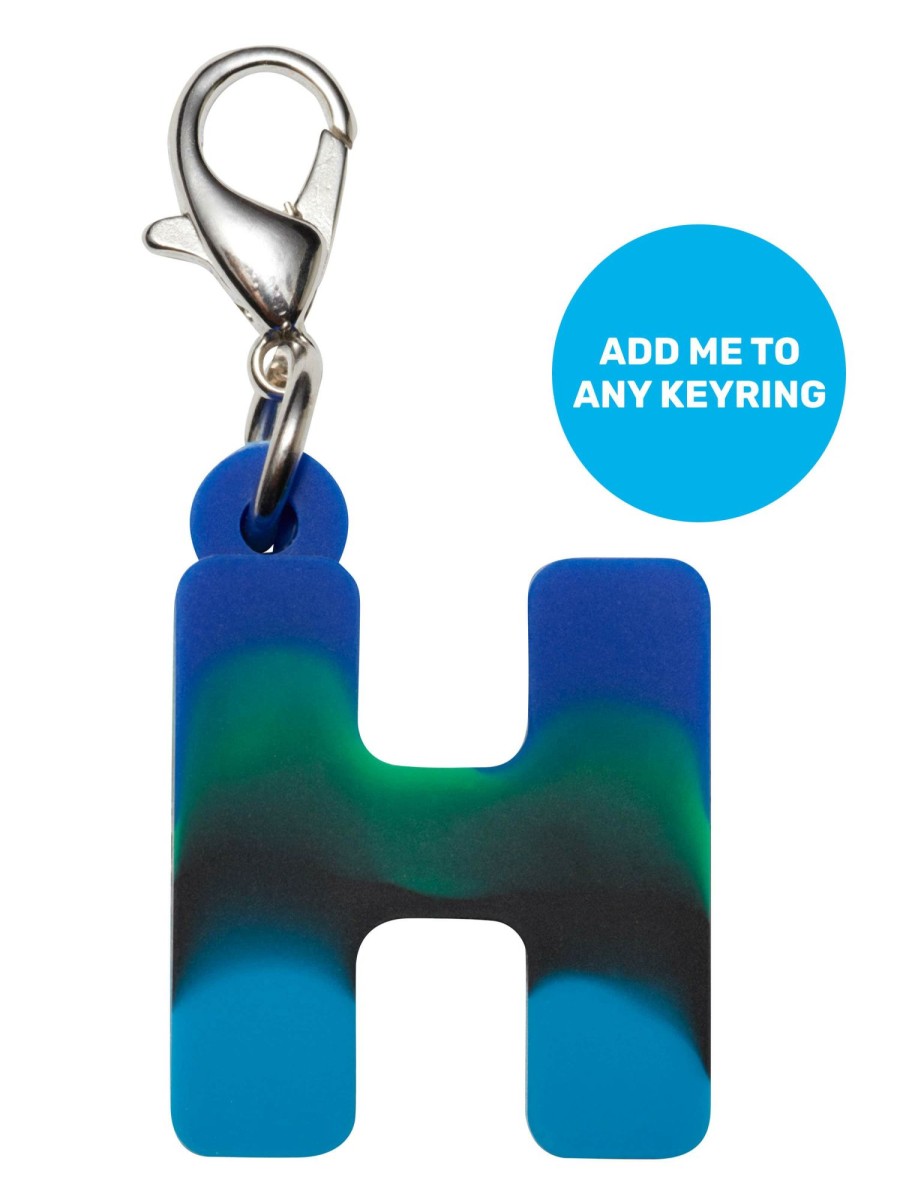 Bags Smiggle Add-On Keyrings | Blue Add-On Mini Alpha Keyring