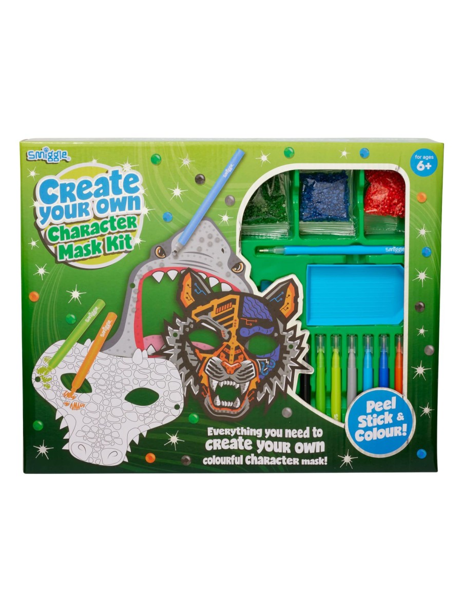 Tech & Toys Smiggle Activity Books & Diy Kits | Diy Character Mask Kit