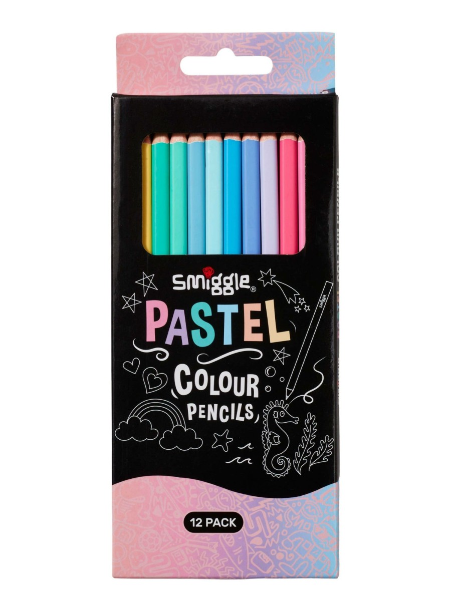 Stationery Smiggle Stationery Gift Packs | Pastel Pencil Pack X12