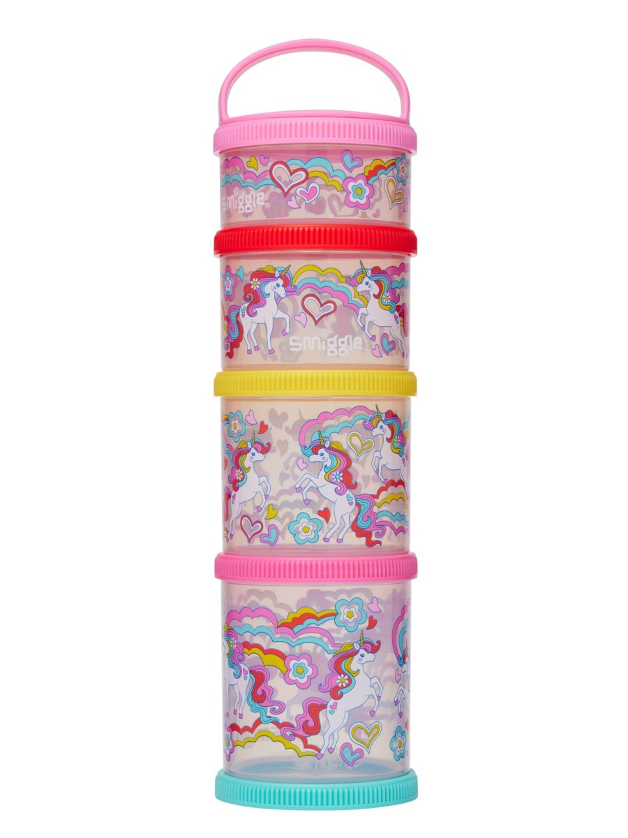 Food & Drink Smiggle Food Containers | Wild Side Large Snack & Stack Containers