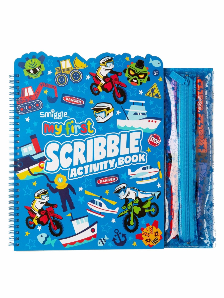 Tech & Toys Smiggle Activity Books & Diy Kits | My First Smiggle Scribble Activity Book