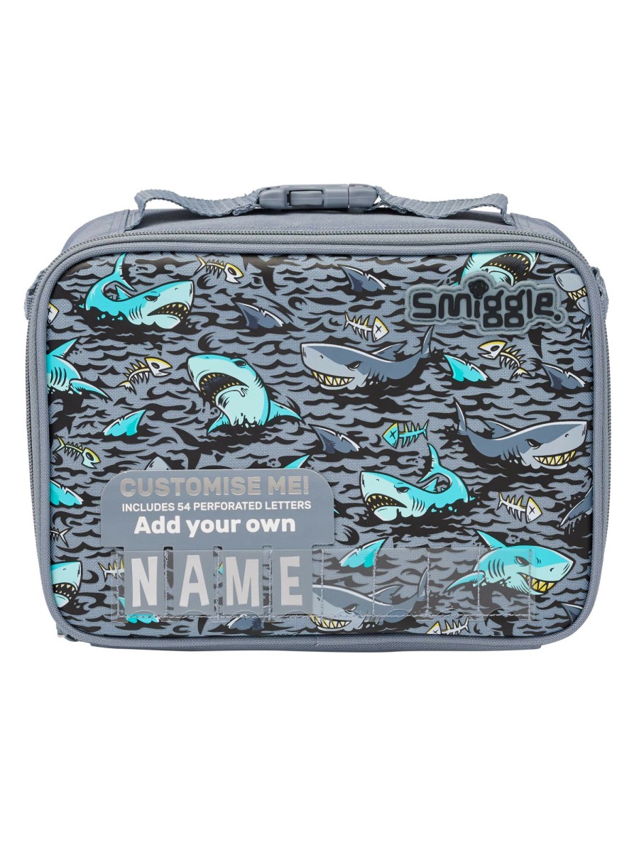 Food & Drink Smiggle Square Lunchboxes | Wild Side Square Attach Id Lunchbox